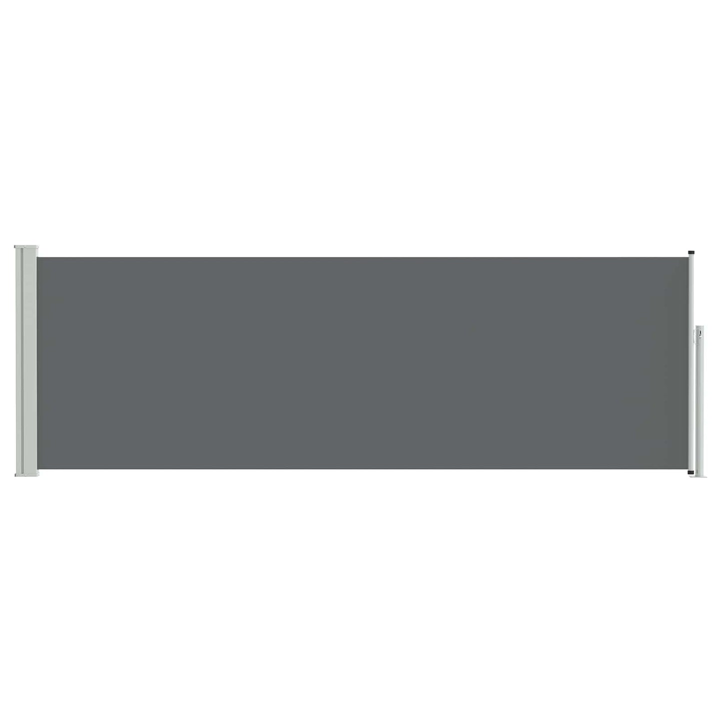 Retractable Side Awning Anthracite 118.11 x 39.37 in Polyester