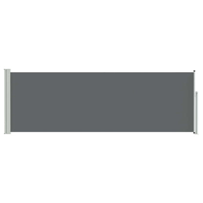 Retractable Side Awning Anthracite 118.11 x 39.37 in Polyester