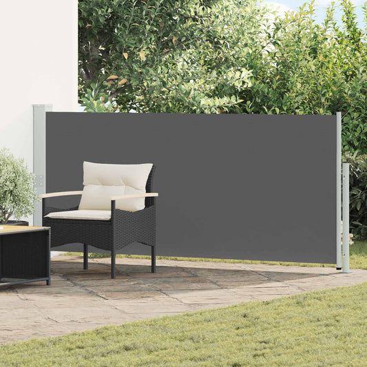 Retractable Side Awning Rectangular 140 x 500 cm Polyester