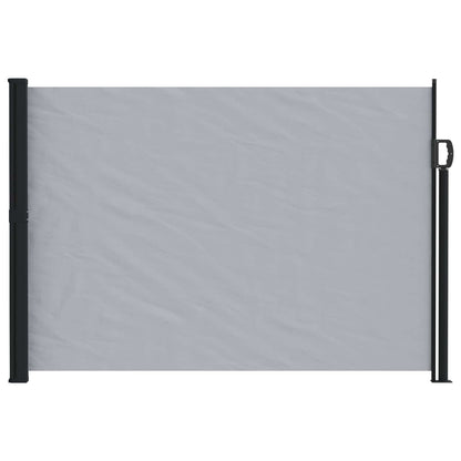 Retractable Side Awning Grey 300 x 170 cm Polyester