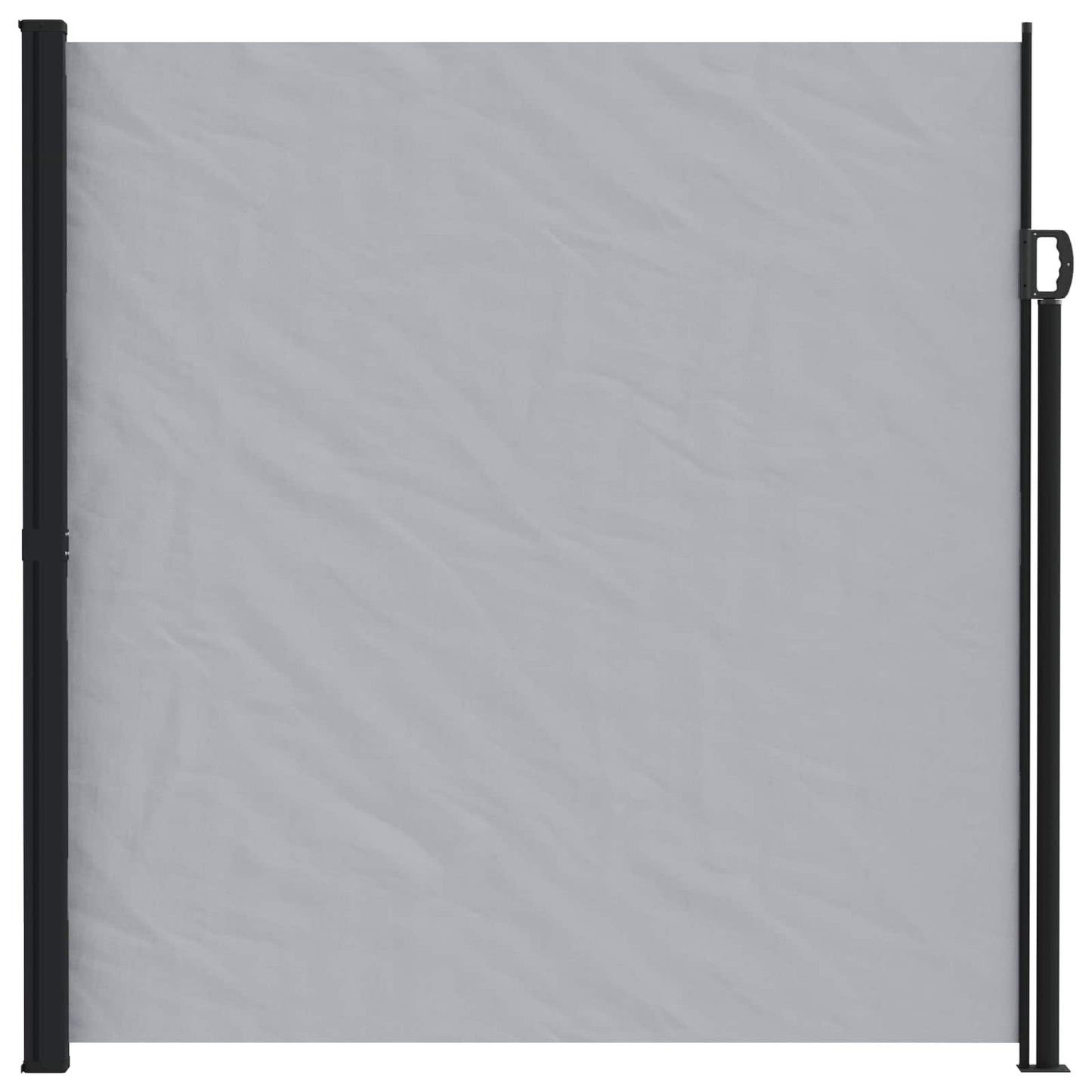 Retractable Side Awning Grey 300 x 220 cm Polyester