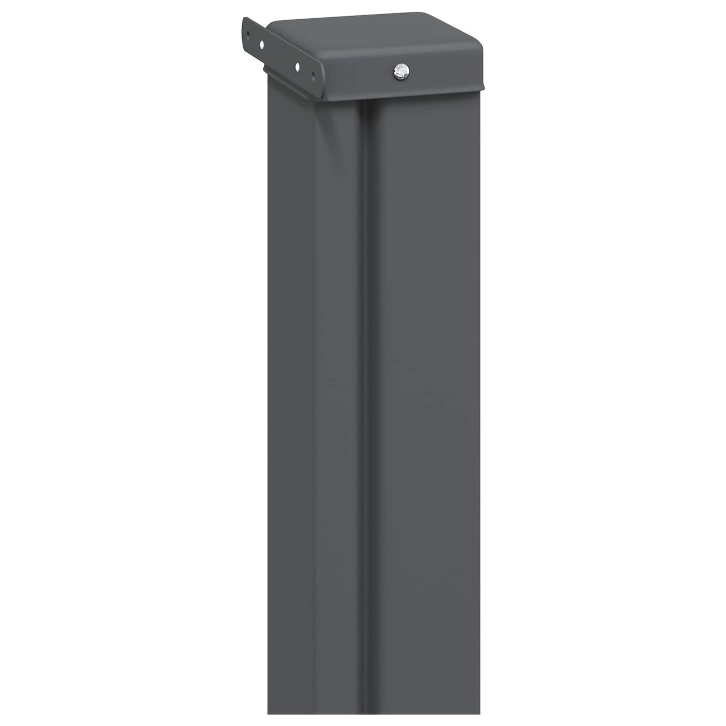 Retractable Side Awning 300 x 100 cm Polyester Rectangular Grey