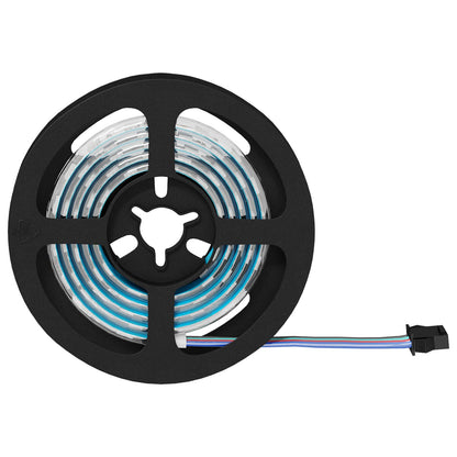 LED Strip 12 pcs Black and Transparent 900 mm