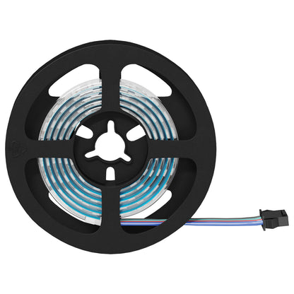 LED Strip 12 pcs Black and Transparent 1200 mm