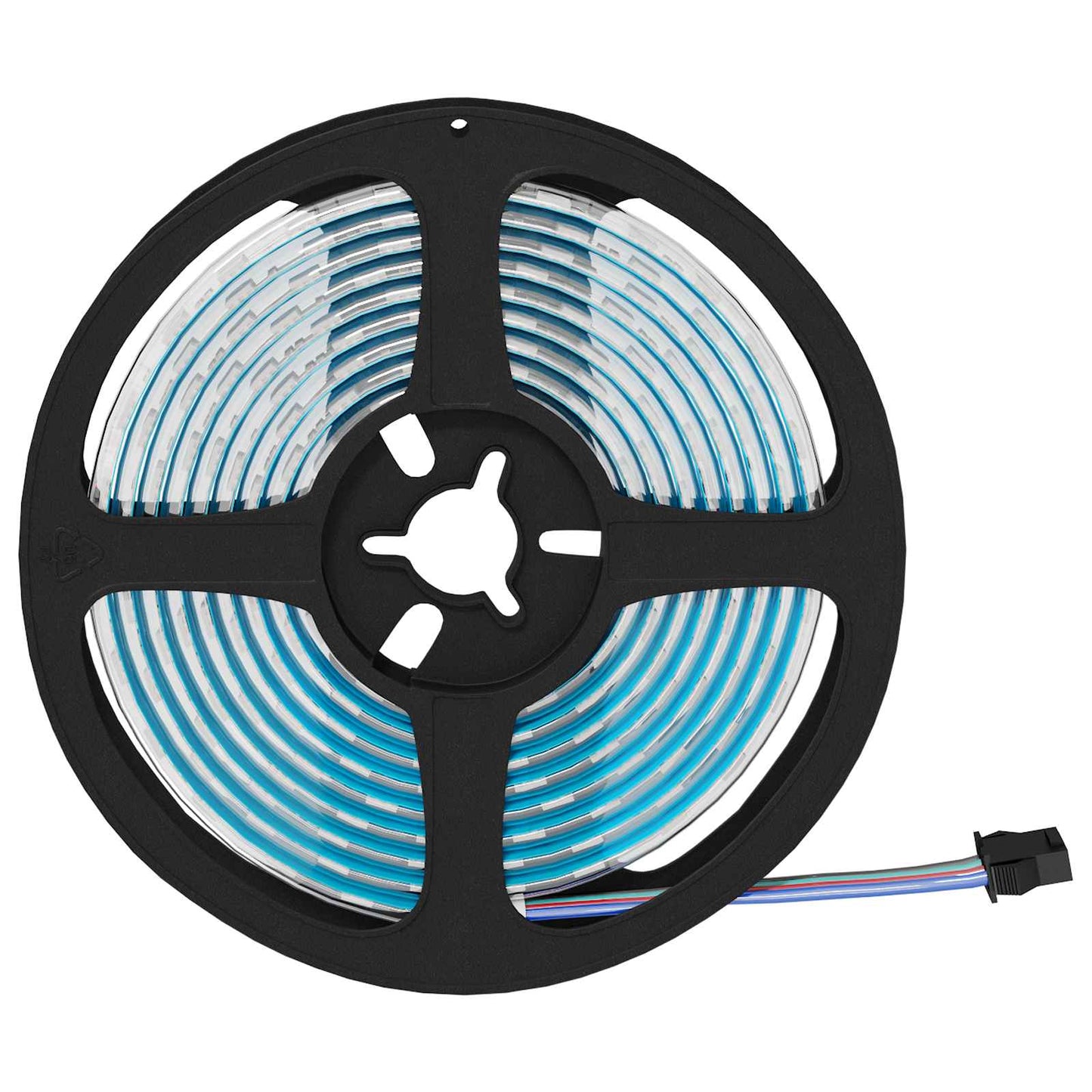 LED Strip 12 pcs Black and Transparent 2100 mm