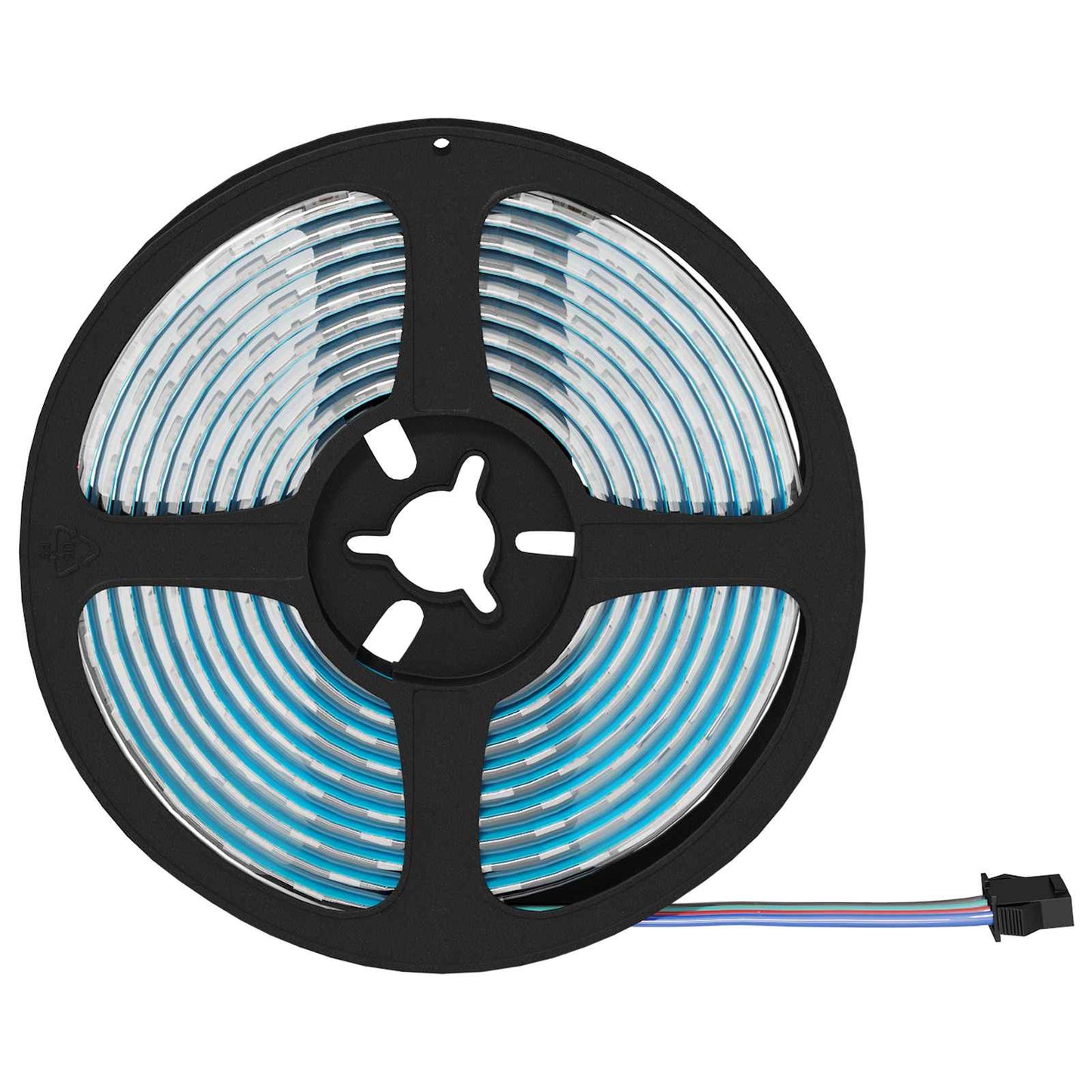 LED Strip 12 pcs Black and Transparent 2300 mm