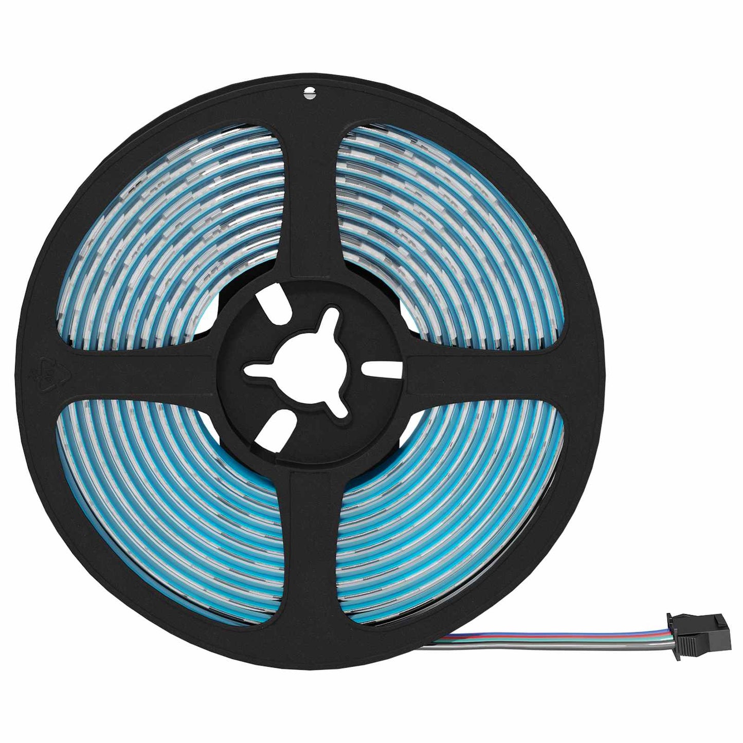 LED Strip 12 pcs Black and Transparent 2500 mm