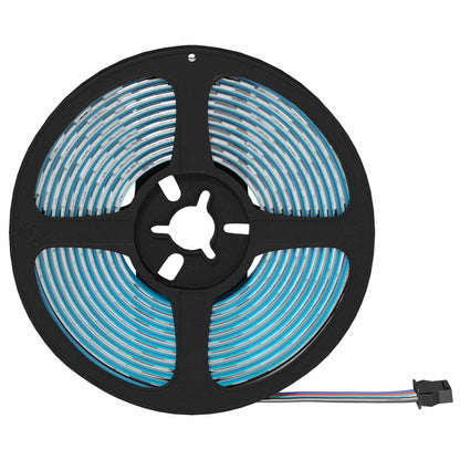 LED Strip 12 pcs Black and Transparent 3000 mm