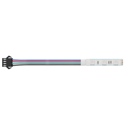 LED Strip 12 pcs Black and Multicolour 1745 mm