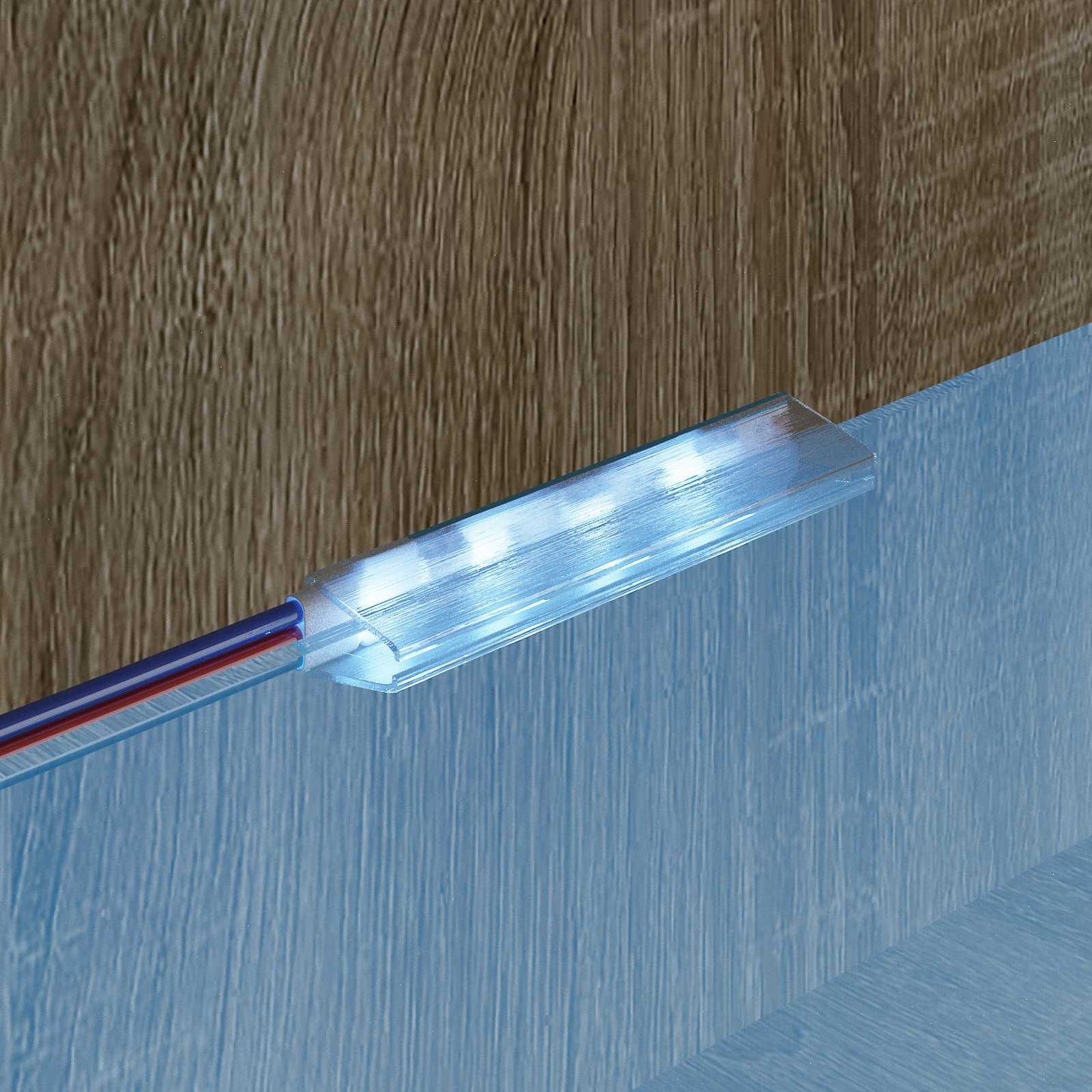 LED Strip 12 pcs Black and Multicolour 1745 mm