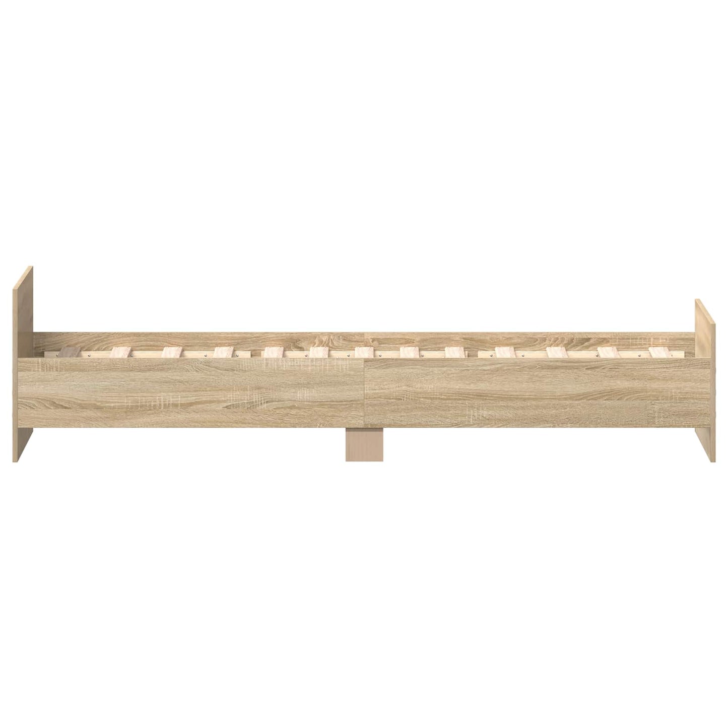 Bed Frame with Headboard Sonoma Oak 80 x 200 cm Engineered Wood