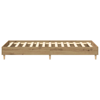 Bed Frame Artisian Oak 80 x 200 cm Engineered Wood