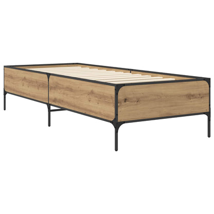 Bed Frame Artisian Oak 80 x 200 cm Engineered Wood