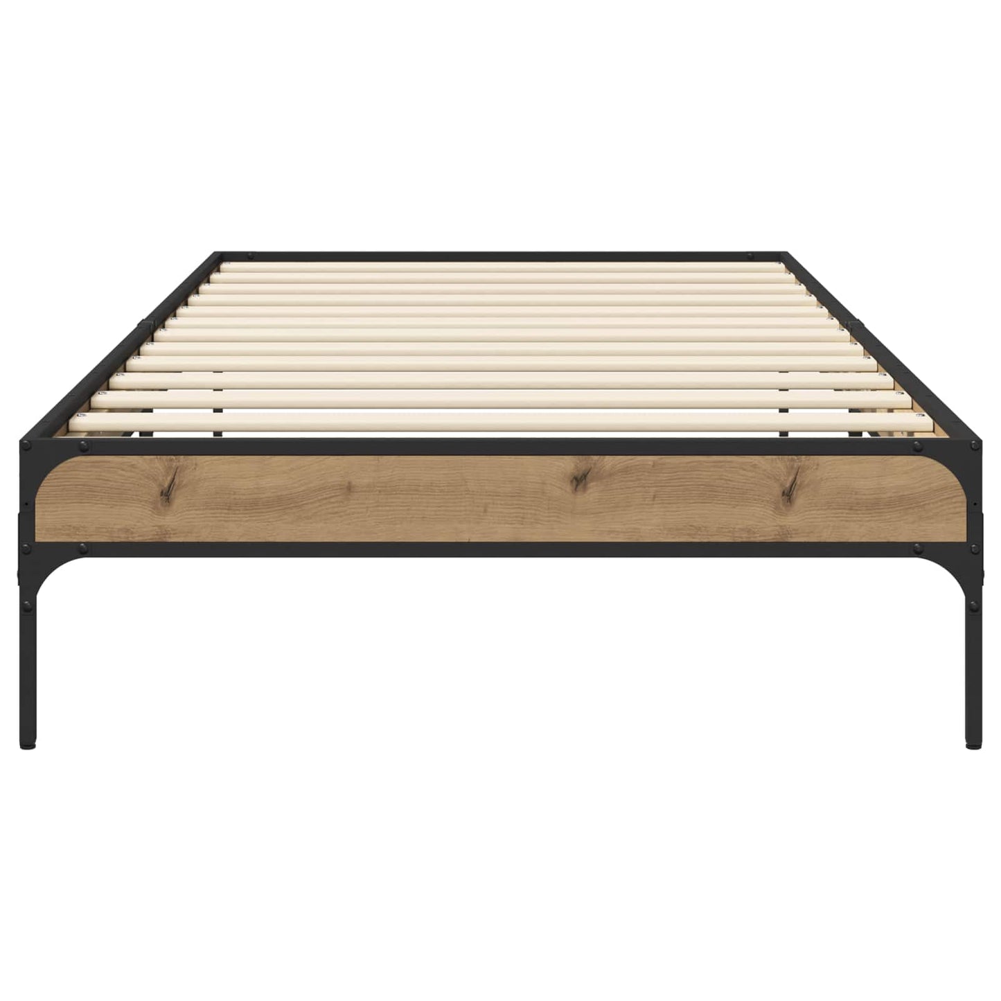 Bed Frame Artisian Oak 80 x 200 cm Engineered Wood