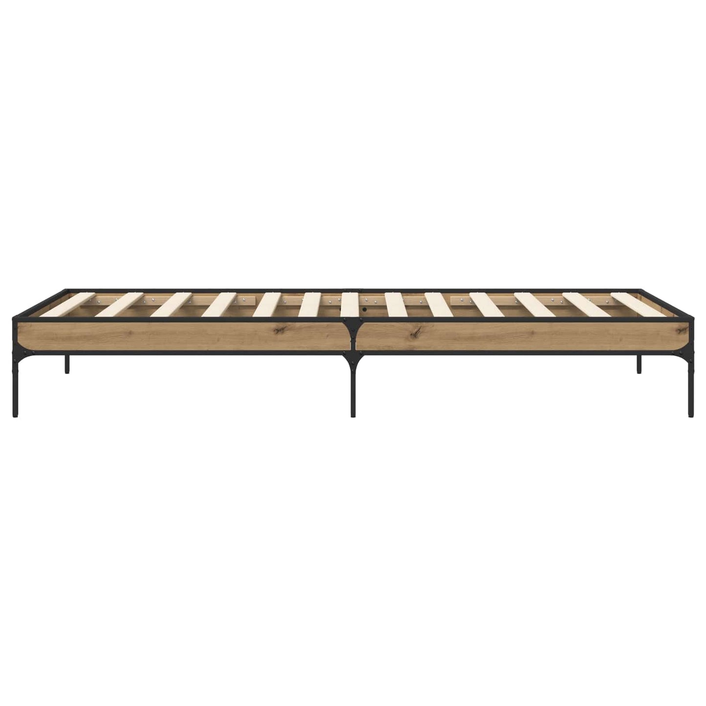 Bed Frame Artisian Oak 80 x 200 cm Engineered Wood