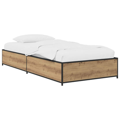 Bed Frame Artisan Oak 80 x 200 cm Engineered Wood