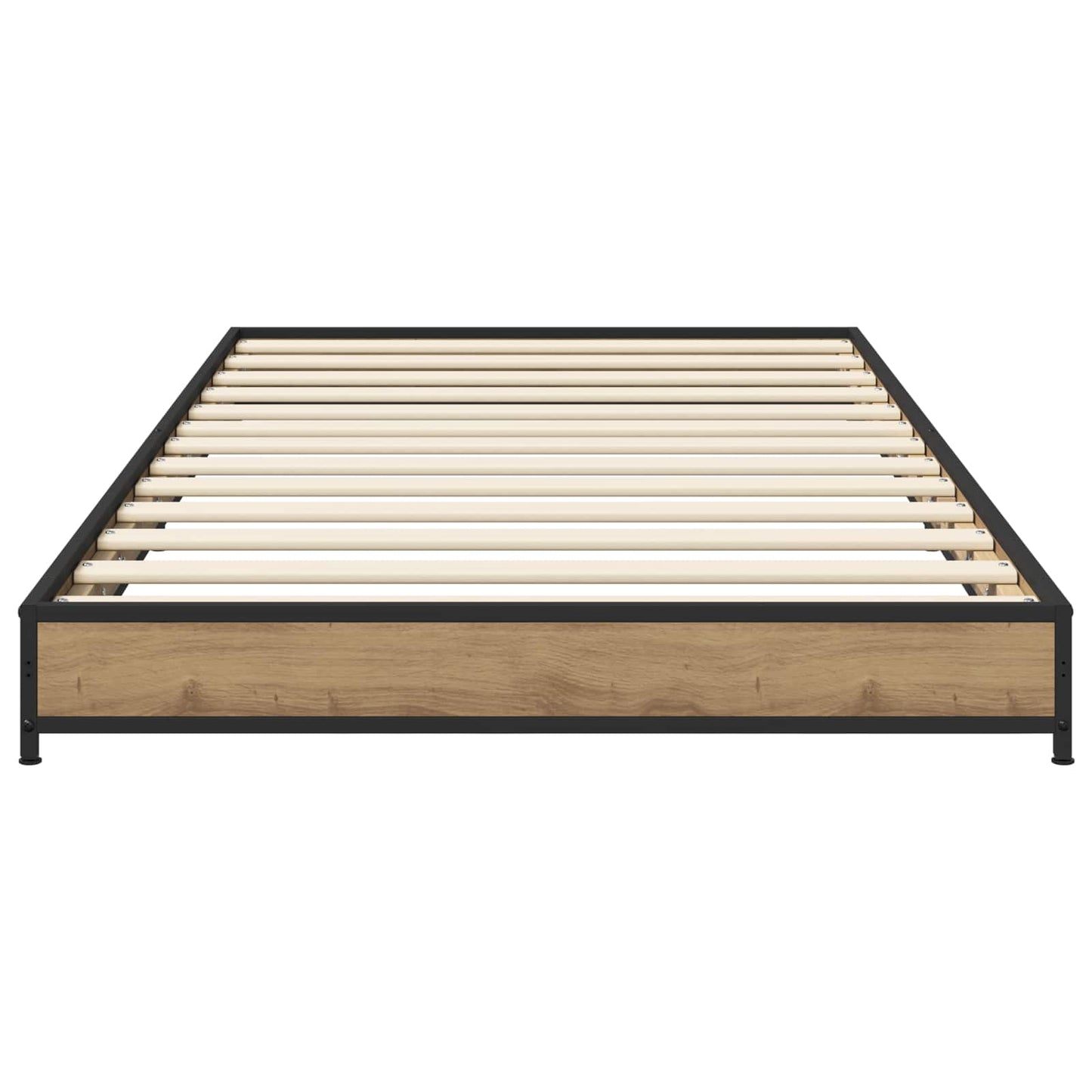 Bed Frame Artisan Oak 80 x 200 cm Engineered Wood