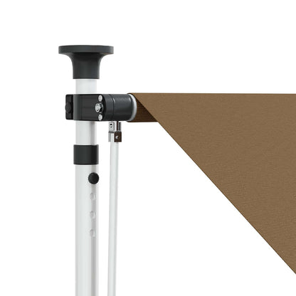 Manual Retractable Awning Beige 350 cm