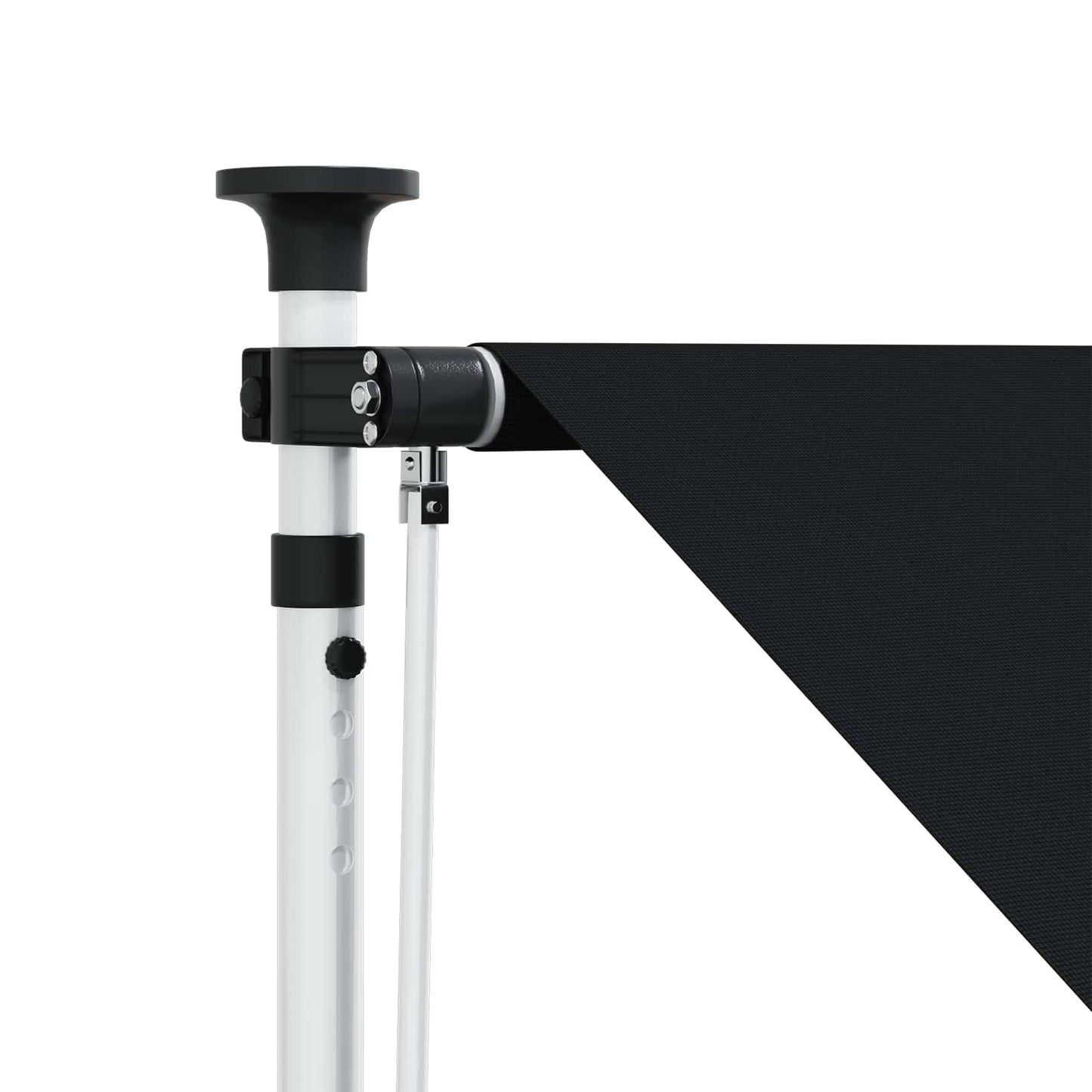 Manual Retractable Awning Black 250 cm