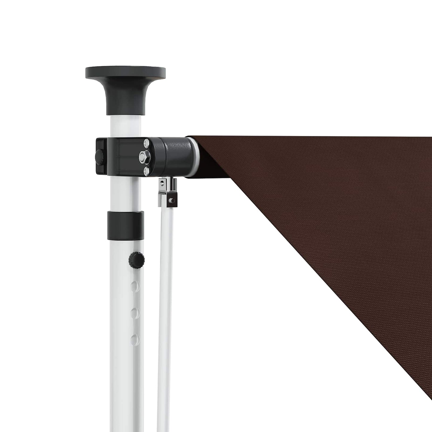 Manual Retractable Awning Brown 400 cm