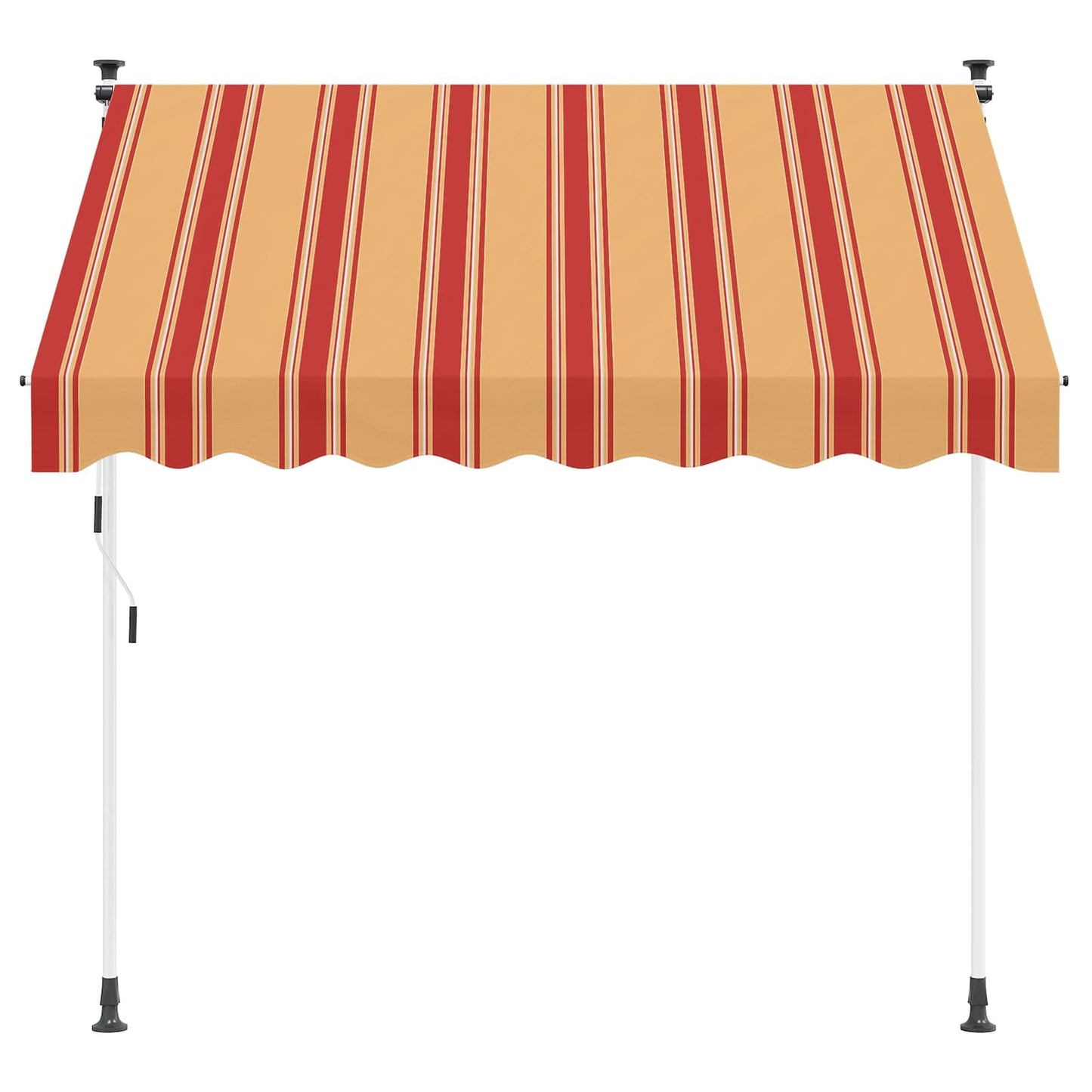 Manual Retractable Awning Multicolour 300 x 115 x 300 cm