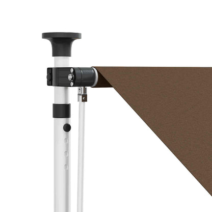 Manual Retractable Awning Taupe 150 cm