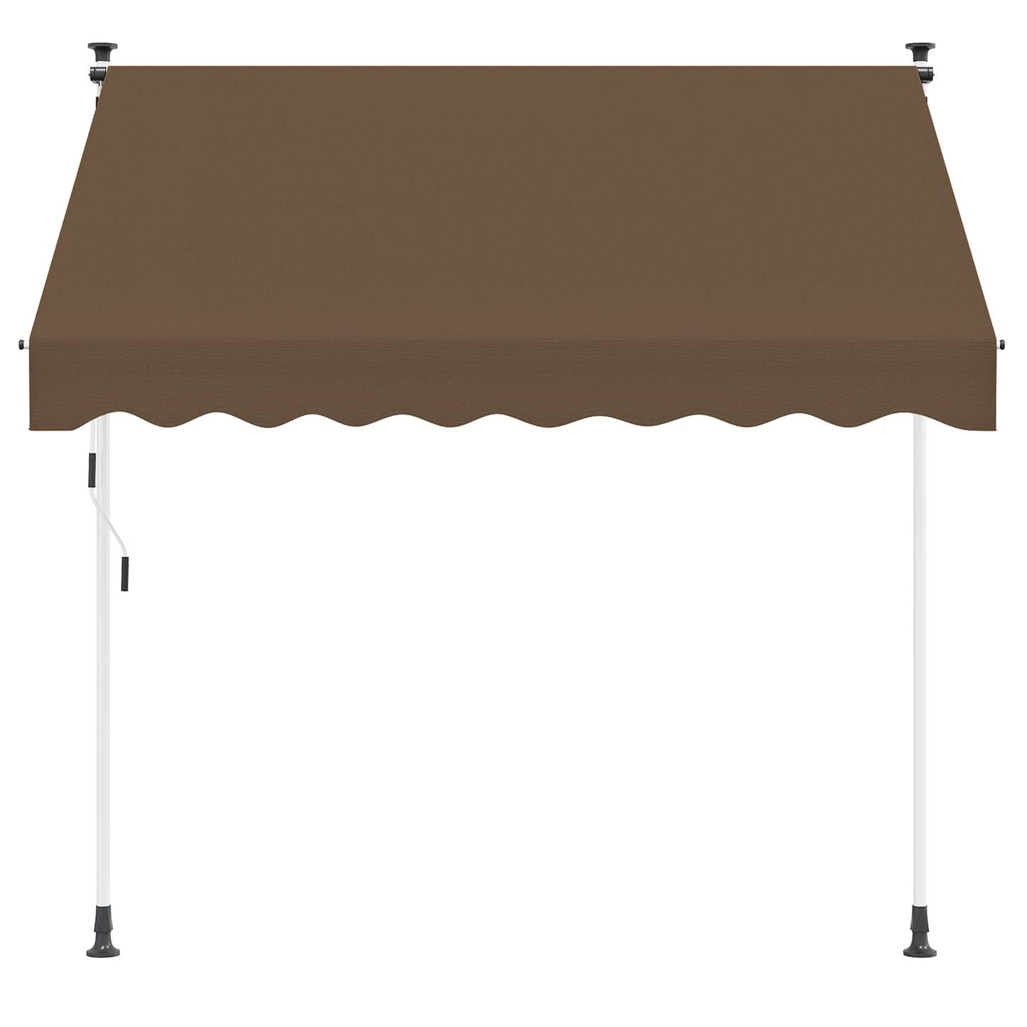 Manual Retractable Awning Taupe 400 cm