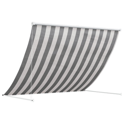 Awning Anthracite and White 200 x 150 cm