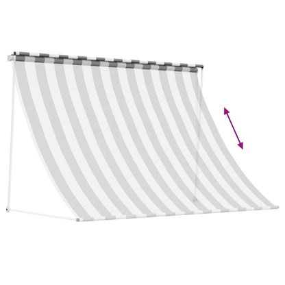 Awning Anthracite and White 200 x 150 cm