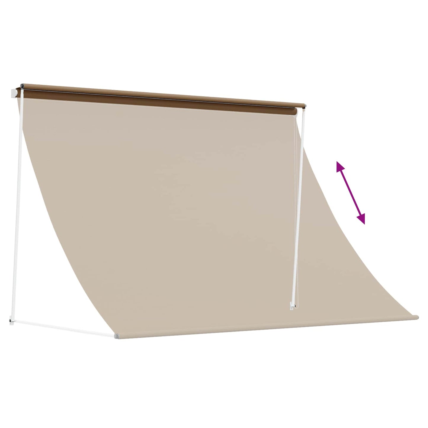 Awning Beige 350 x 150 cm 180 g / m² Polyester with PU Coated