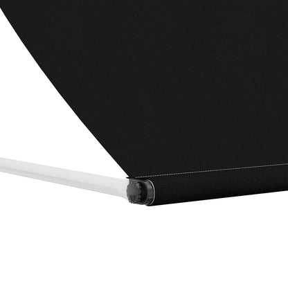 Awning Black 350 x 150 cm 180 g / m² Polyester with PU Coated