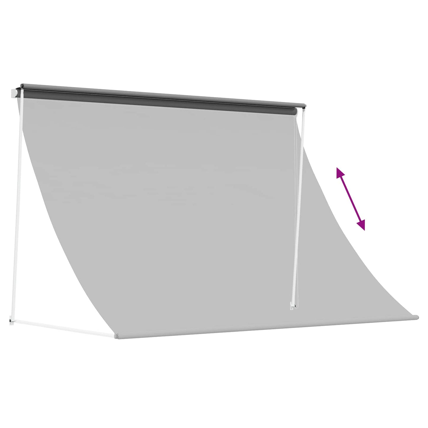 Awning Light Grey 400 x 150 cm