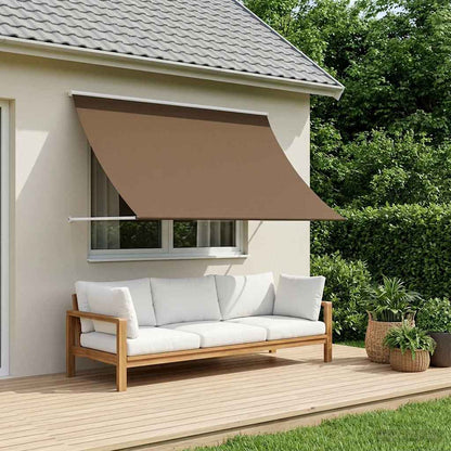 Awning Taupe 200 x 150 cm 180 g / m² Polyester with PU Coated