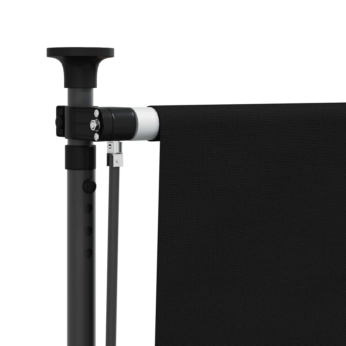 Outdoor Roller Blind Black 100 x 270 cm