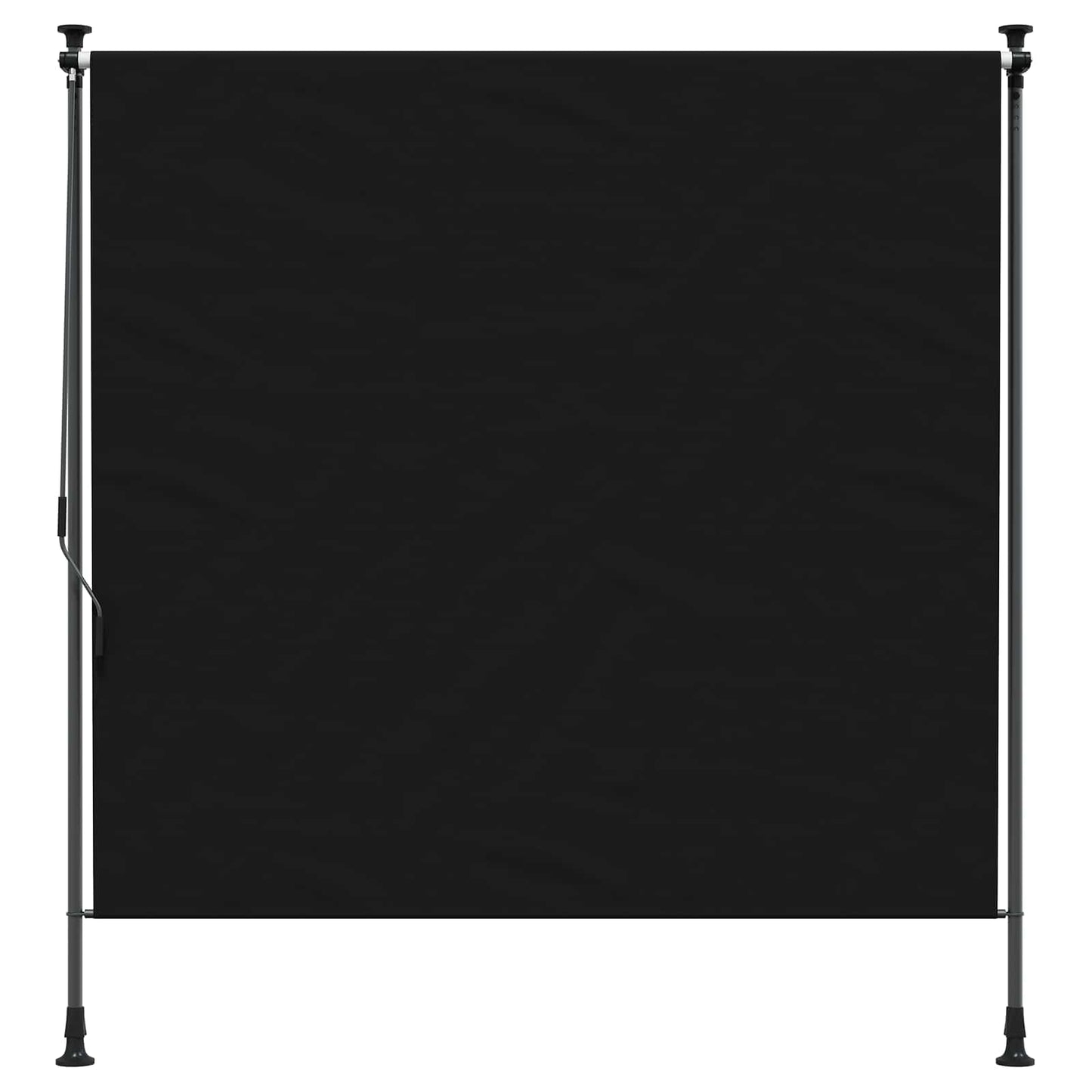 Outdoor Roller Blind Black 120 x 270 cm