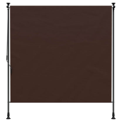 Outdoor Roller Blind Brown 200 x 270 cm