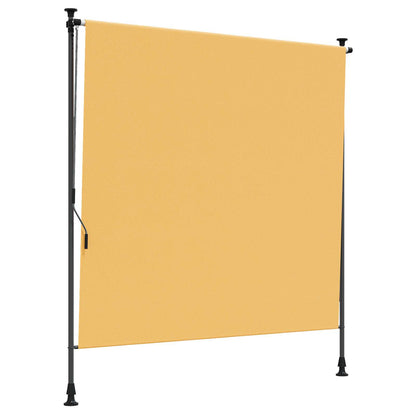 Outdoor Roller Blind Sand 100 x 270 cm