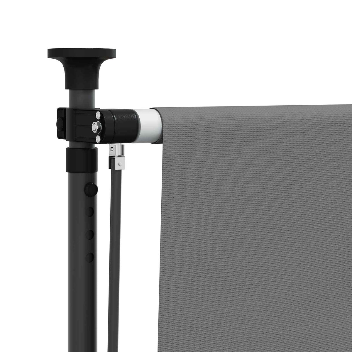 Outdoor Roller Blind Light Grey 120 x 270 cm