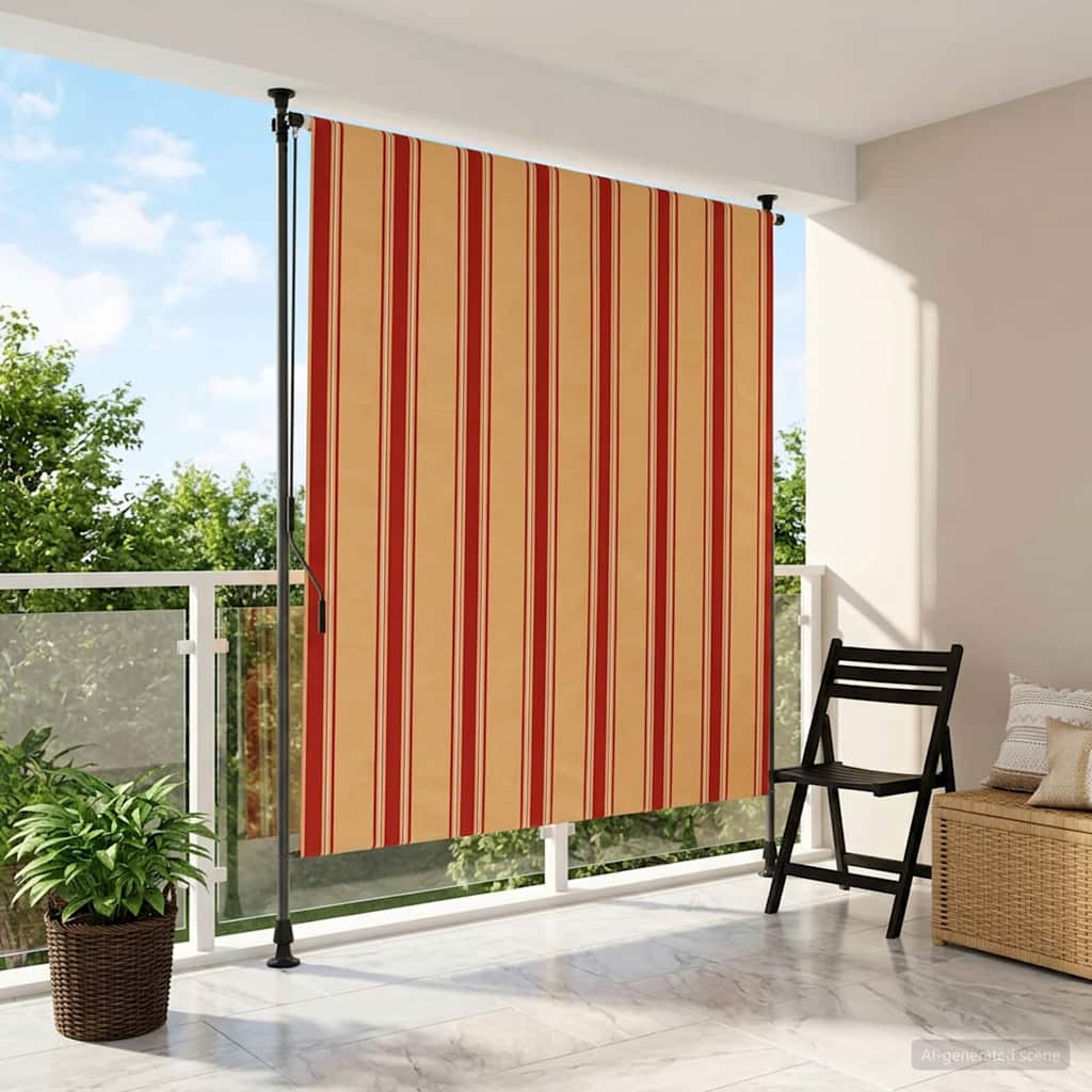 Outdoor Roller Blind Multicolour 100 x 270 cm