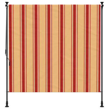 Outdoor Roller Blind Multicolour 100 x 270 cm