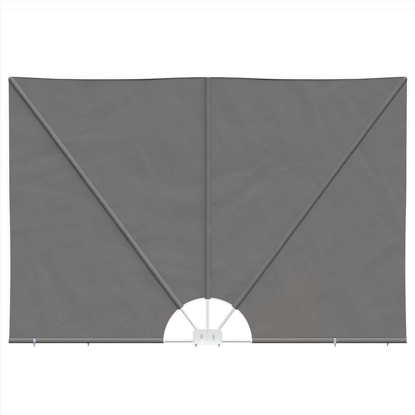 Balcony Privacy Screen 160 x 240 cm Polyester Irregular