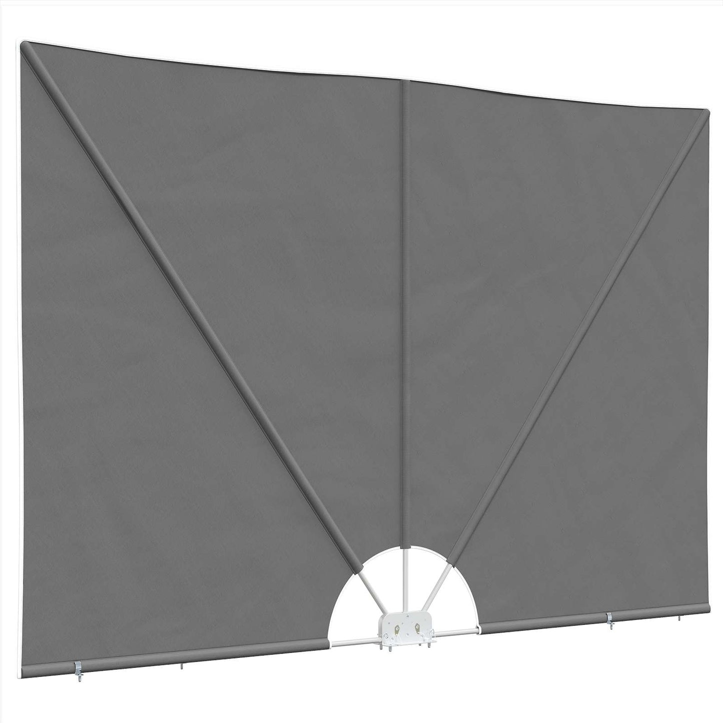 Balcony Privacy Screen 200 x 400 cm Polyester Rectangular