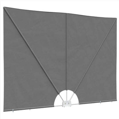 Balcony Privacy Screen 200 x 400 cm Polyester Rectangular