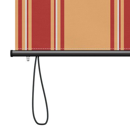Roller Blind Multicolour 160 x 250 cm Fabric and Aluminum