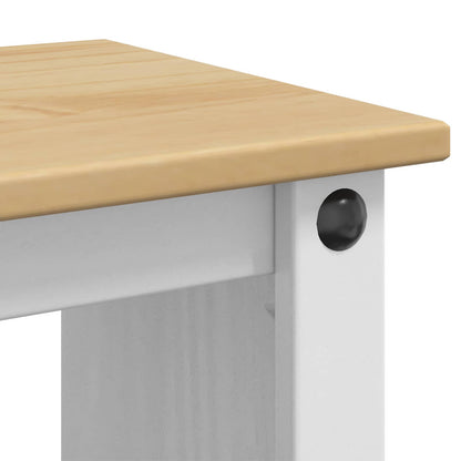 Aquarium Stand CORONA White and Brown 60.5 x 30 x 60 cm 150 kg
