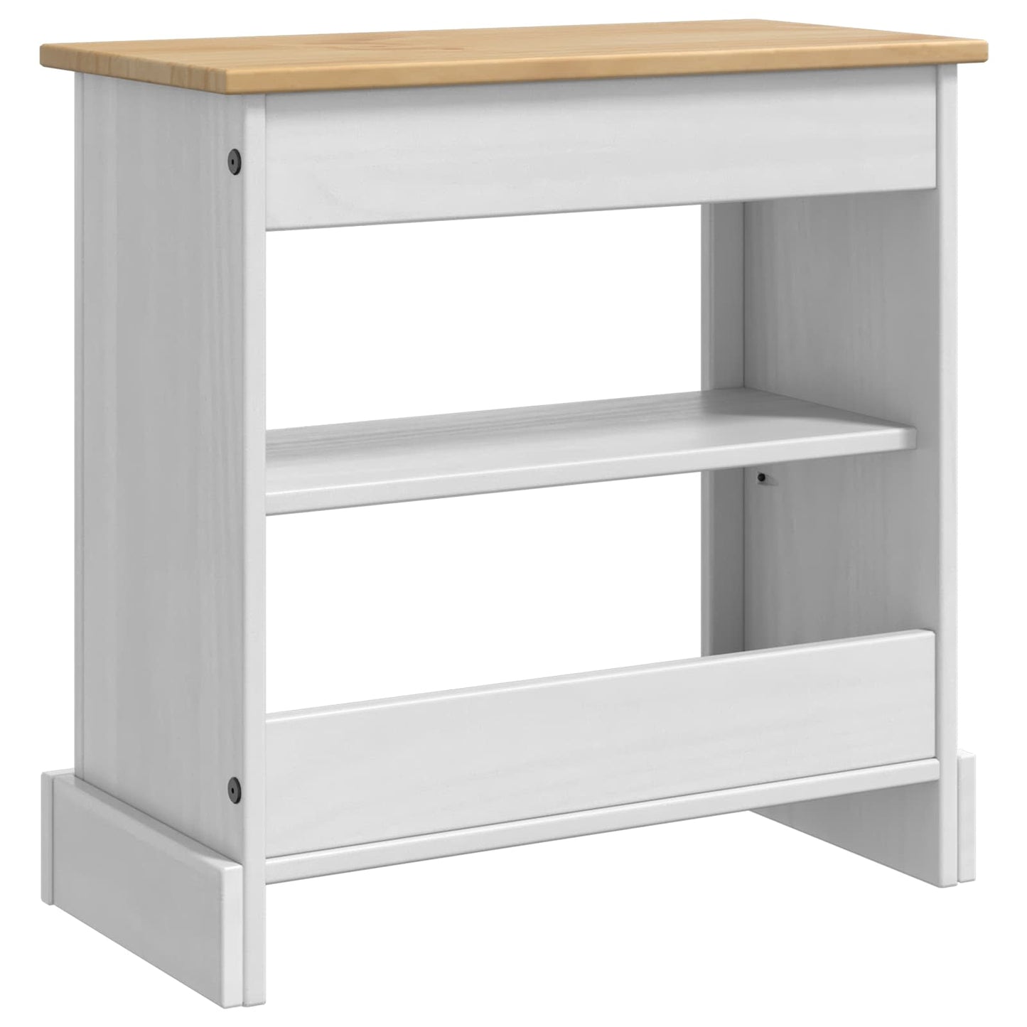 Aquarium Stand CORONA White and Brown 60.5 x 30 x 60 cm 150 kg
