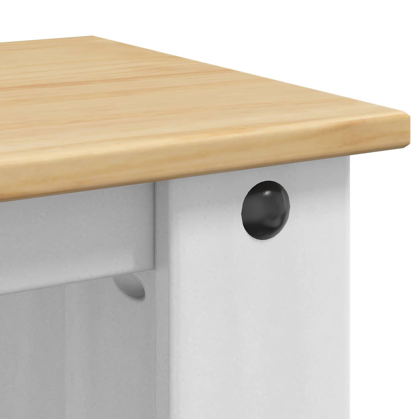 Aquarium Stand CORONA White and Brown 60 x 30 x 60 cm 150 kg