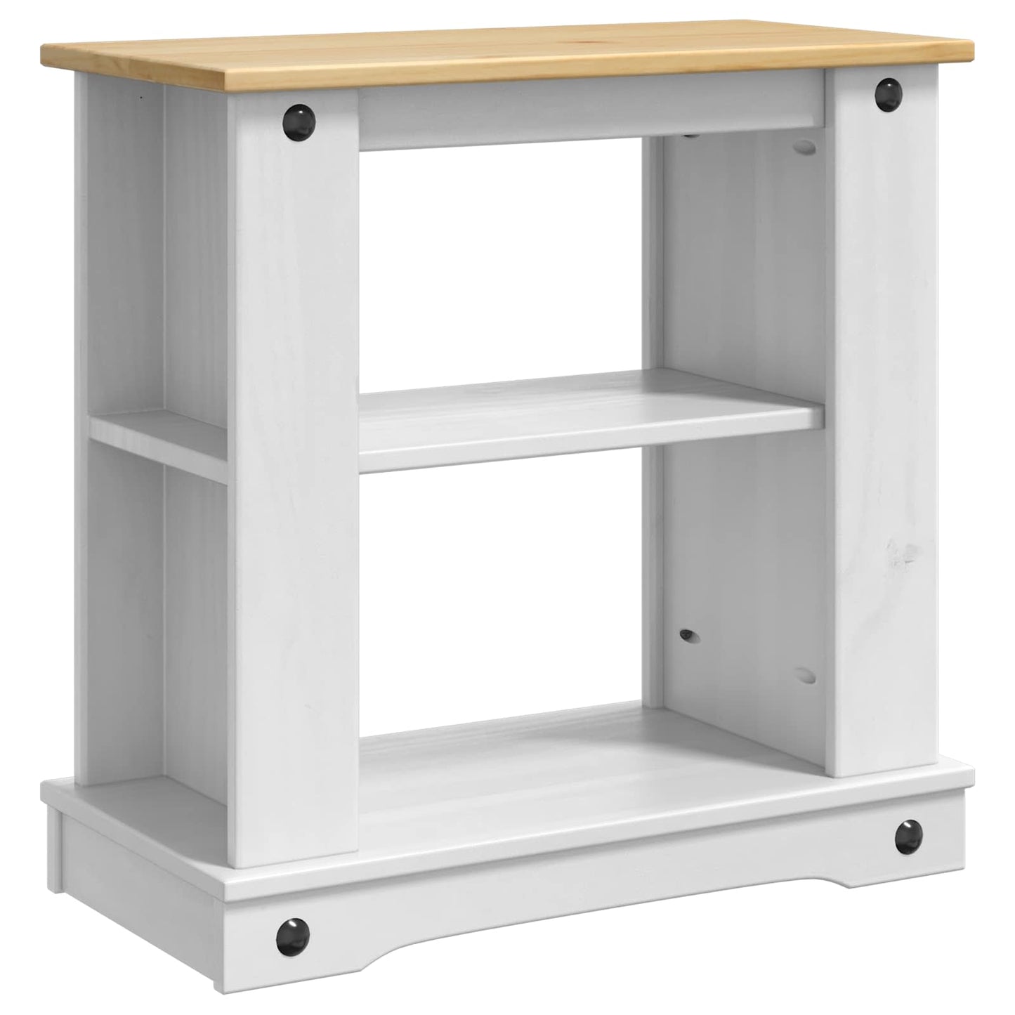 Aquarium Stand CORONA White and Brown 60 x 30 x 60 cm 150 kg