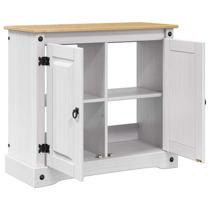 Aquarium Stand CORONA White and Brown 81.5 x 37 x 73 cm 250 kg