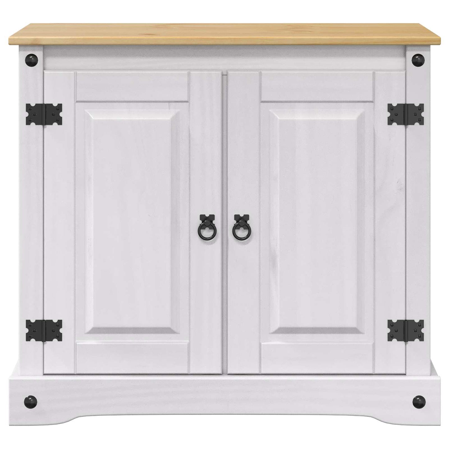Aquarium Stand CORONA White and Brown 81.5 x 37 x 73 cm 250 kg